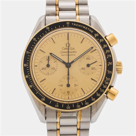 omega gold watch 2171.10.10|omega speedmaster 38 mm.